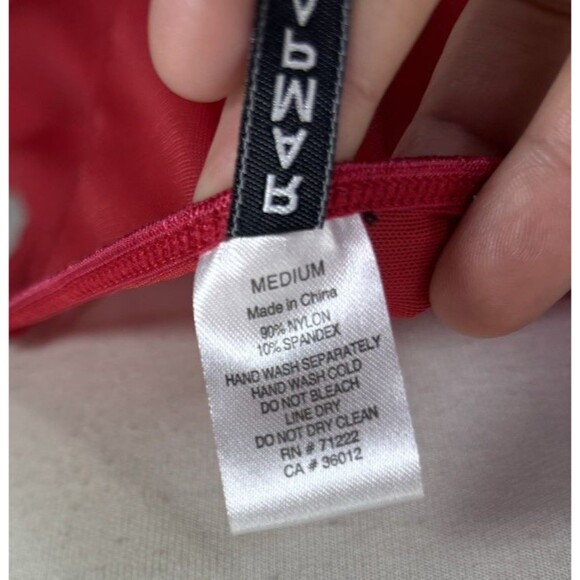 Y2K Rampage Babydoll Cami Top Red M Coquette Fairy gothic Butterfly Sheer Beaded - Picture 4 of 16